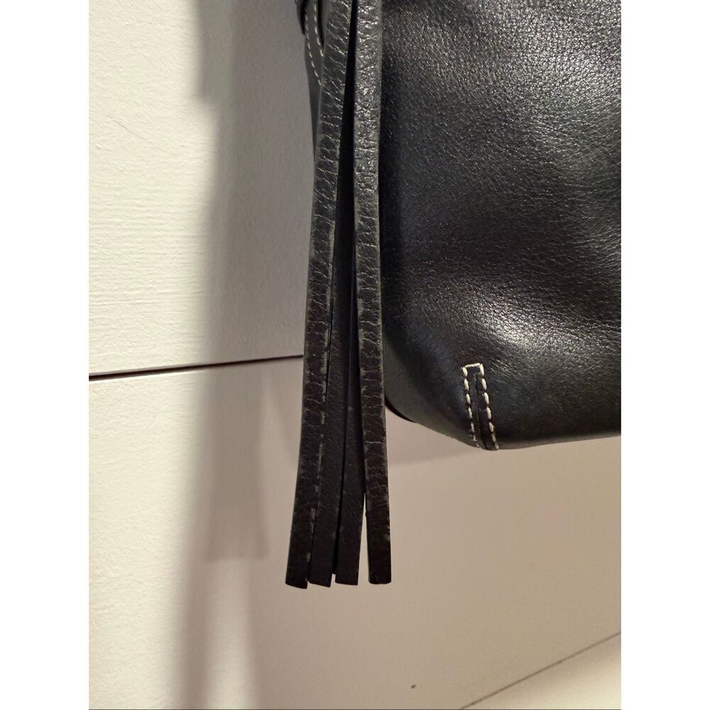 Vintage Coach 1417 Black Genuine Leather East West Legacy Shoulder Bag Womens - Picture 3 of 10